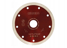 Алмазный круг 125х22,23 мм по керамике сплошн.ультратонкий HILBERG (1,2 мм) HM502