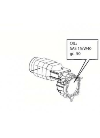 двигатель с насосом в сб. HPW-1419 ECO 5.001.0795C