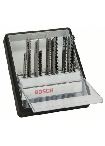 Набор пилок для лобзика 10шт ROBUST LINE Bosch (2607010540) Швейцария