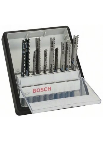 Набор пилок для лобзика Bosch Robust Line 10 шт. Bosch (2607010542) Швейцария