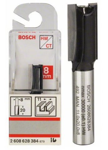 Пазовая фреза Bosch Professional 2 ножа d11/20/51мм (2608628384)