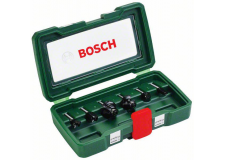 Набор (комплект) фрез Bosch 6 шт. HM (хвостовик 6 мм) (2607019464) (оригинал)