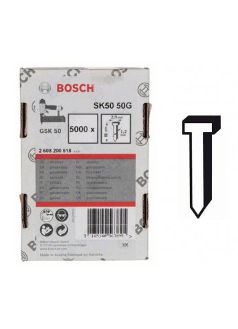 Штифты для GSK 50 SK50 50G Bosch, 5000 шт (2608200518) Австрия