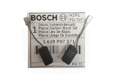 Угольные щетки 2шт (оригинал) для GWS 6-115, 6-125, 600, 660, 670, 580, 780 C, 850 C, 850 CE, 9-125 S Bosch (1619P07571)