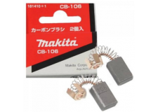 Угольные щетки 2шт (оригинал) CB-106 для 1911B 3620 RP0900 8406 M3601 Makita (181410-1)