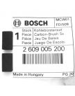 Угольные щетки 2шт (оригинал) для AHS 60-26, 55-16, 50-16, 45-16, PWS 750-115, 780-125, 850-125, PWS Universal 125 / Universal plus 125 Bosch (2609005200)