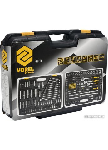 Универсальный набор инструментов Vorel 58700 216 предметов