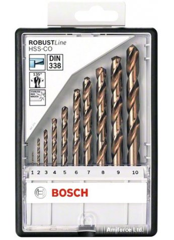 Набор оснастки Bosch 2607019925 10 предметов