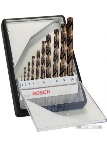 Набор оснастки Bosch 2607019925 10 предметов