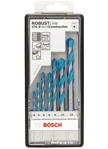 Набор оснастки Bosch 2607010543 7 предметов