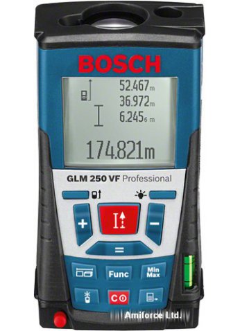 Лазерный дальномер Bosch GLM 250 VF BS 150 Professional [061599402J] (оригинал)