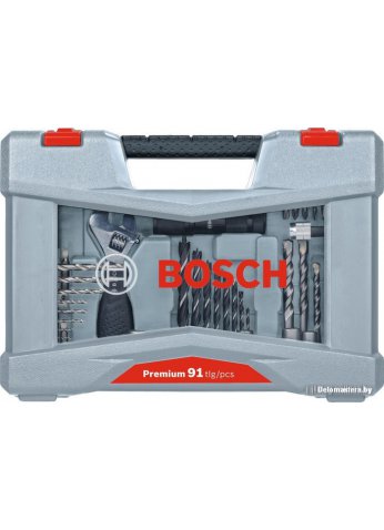 Набор оснастки Bosch 2608P00235 (91 предмет) (оригинал)