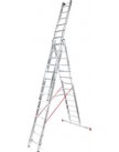 Лестница-стремянка Новая высота NV 523 трёхсекционная индустриальная 3x9 ступеней