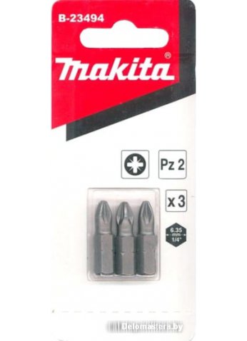 Набор бит Makita B-23494 (3 предмета)