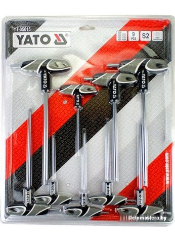 Набор ключей Yato YT-05615 (9 предметов)