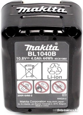 Аккумуляторы Makita 2 шт. BL1040B-2 (12В/4 Ah)
