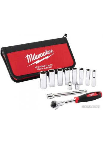 Универсальный набор инструментов Milwaukee 48229001 (12 предметов)