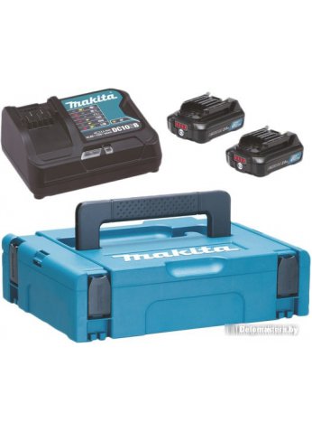 Аккумулятор с зарядным устройством Makita BL1021B DC10SB (12В/2 Ah) (оригинал)