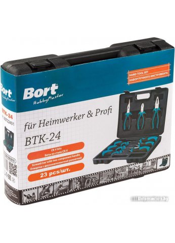 Универсальный набор инструментов Bort BTK-24 (24 предмета)