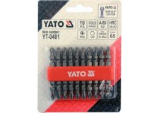 Набор бит Yato YT-0481 (10 предметов)