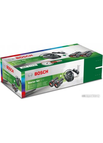 Аккумулятор с зарядным устройством (оригинал) Bosch 1600A01L3E (12В/1.5 Ah 12В)