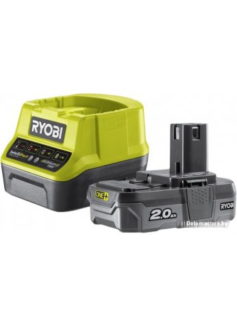 Аккумулятор с зарядным устройством Ryobi RC18120-120 5133003368 (18В/2 Ah + 18В)