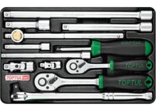 Универсальный набор инструментов Toptul GZA-1202 (12 предметов)