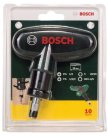 Отвертка с набором Bosch 2607019510 (10 предметов)