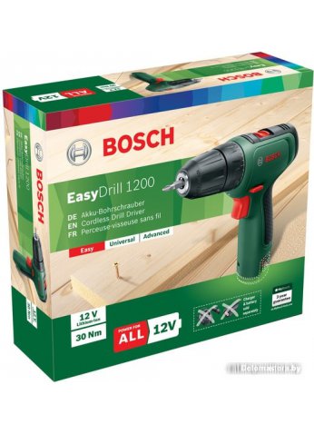 Дрель-шуруповерт Bosch EasyDrill 1200 06039D3005 (без АКБ)