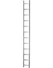 Лестница Алюмет односекционная приставная 5112 1x12