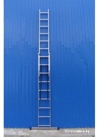 Лестница-стремянка Алюмет двухсекционная универсальная 5206 2x6