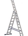 Лестница-стремянка Алюмет трехсекционная универсальная 6312 3x12