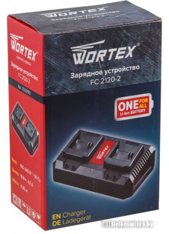 Зарядное устройство Wortex FC 2120-2 ALL1 (18В)