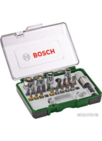 Набор торцевых головок и бит Bosch Promoline 2607017160 27 предметов