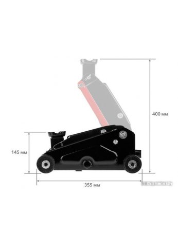 Подкатной домкрат Startul Auto ST8014-07 2.5т