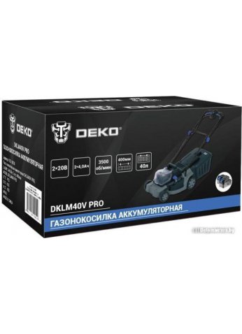 Газонокосилка Deko DKLM40V Pro 063-3008 (с 2-мя АКБ)