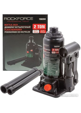 Бутылочный домкрат RockForce RF-T90204(DS) 2т