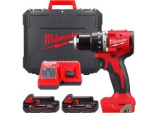 Ударная дрель-шуруповерт Milwaukee M18 M18BLPDRC-202C 4933492822 (с 2-мя АКБ 2 Ач, кейс)