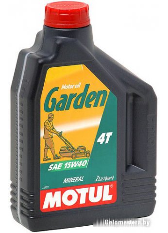 Моторное масло Motul Garden 4T 15W-40 2л (оригинал)