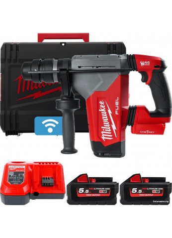 Перфоратор Milwaukee M18 FUEL M18ONEFHPX-552X 4933478496 (с 2-мя АКБ, кейс)