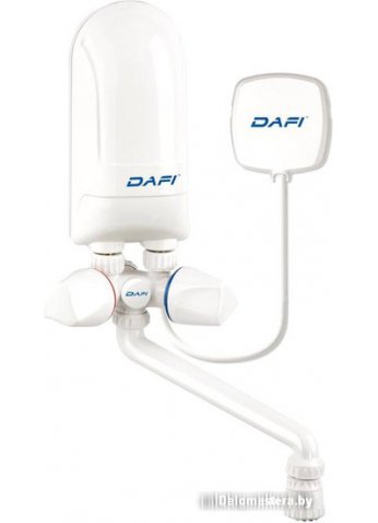 Водонагреватель DAFI X5 3.7 кВт (пластмассовый смеситель)
