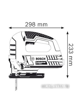 Электролобзик Bosch GST 8000 E Professional [060158H000] (оригинал)