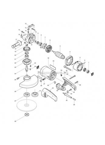 Выключатель 1362.0112 к GA9020, MAKITA (651178-8)