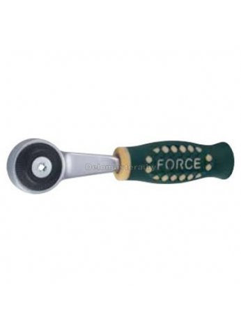 1/4" трещотка с резиновой ручкой-72 зуба (145ммL) FORCE (force-80229)