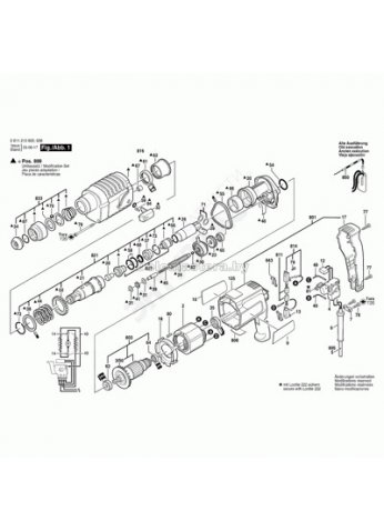 Буфер резиновый 1 610 206 021 Bosch (1610206021)