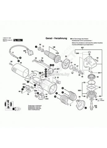 Кольцо резиновое к GWS 850 CE/14-125 CI/1400С(19), BOSCH (1600206025)