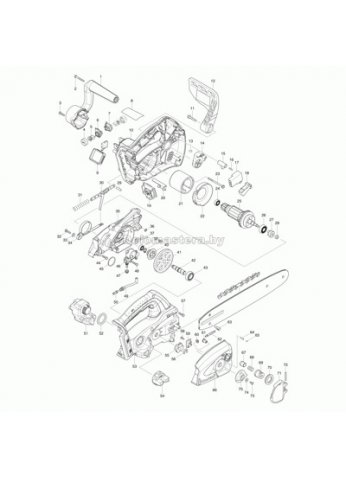 Коническая спирал. шестерня 14 натяжения цепи UC4020A/4030A, MAKITA (227496-2)