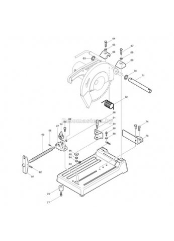 Винт М5x28 Makita (MKT-265335-8)