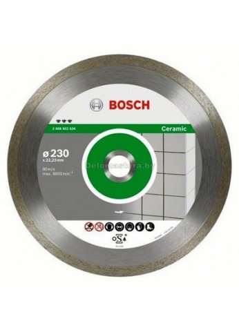 Алмазный круг 350х30мм керамика Best (BOSCH) (2608602640) (оригинал)