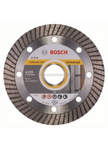 Алмазный диск универсальный Bosch Best for Universal T 115-22,23 (2608602671)